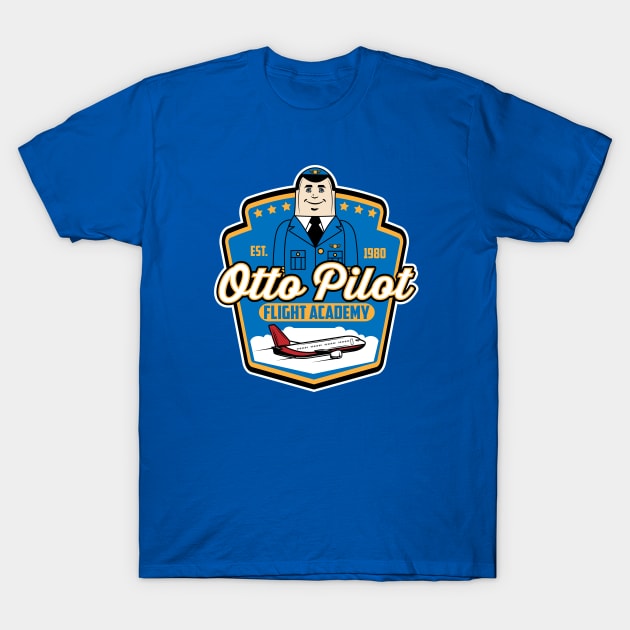 Otto Pilot Flight Academy T-Shirt by carloj1956